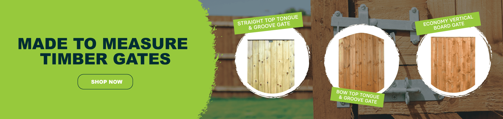 Made To Measure Timber Gates